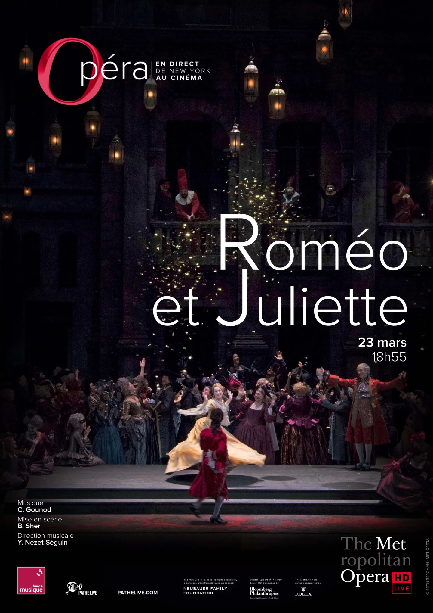 Photo 1 du film : Roméo et Juliette (Metropolitan Opera)