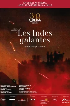 Affiche du film : Les Indes galantes (Opéra de Paris-FRA Cinéma)