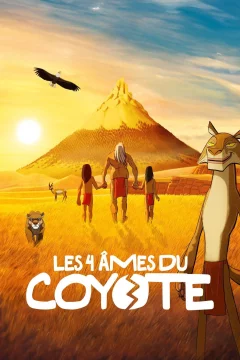 Affiche du film = Les 4 âmes du coyote