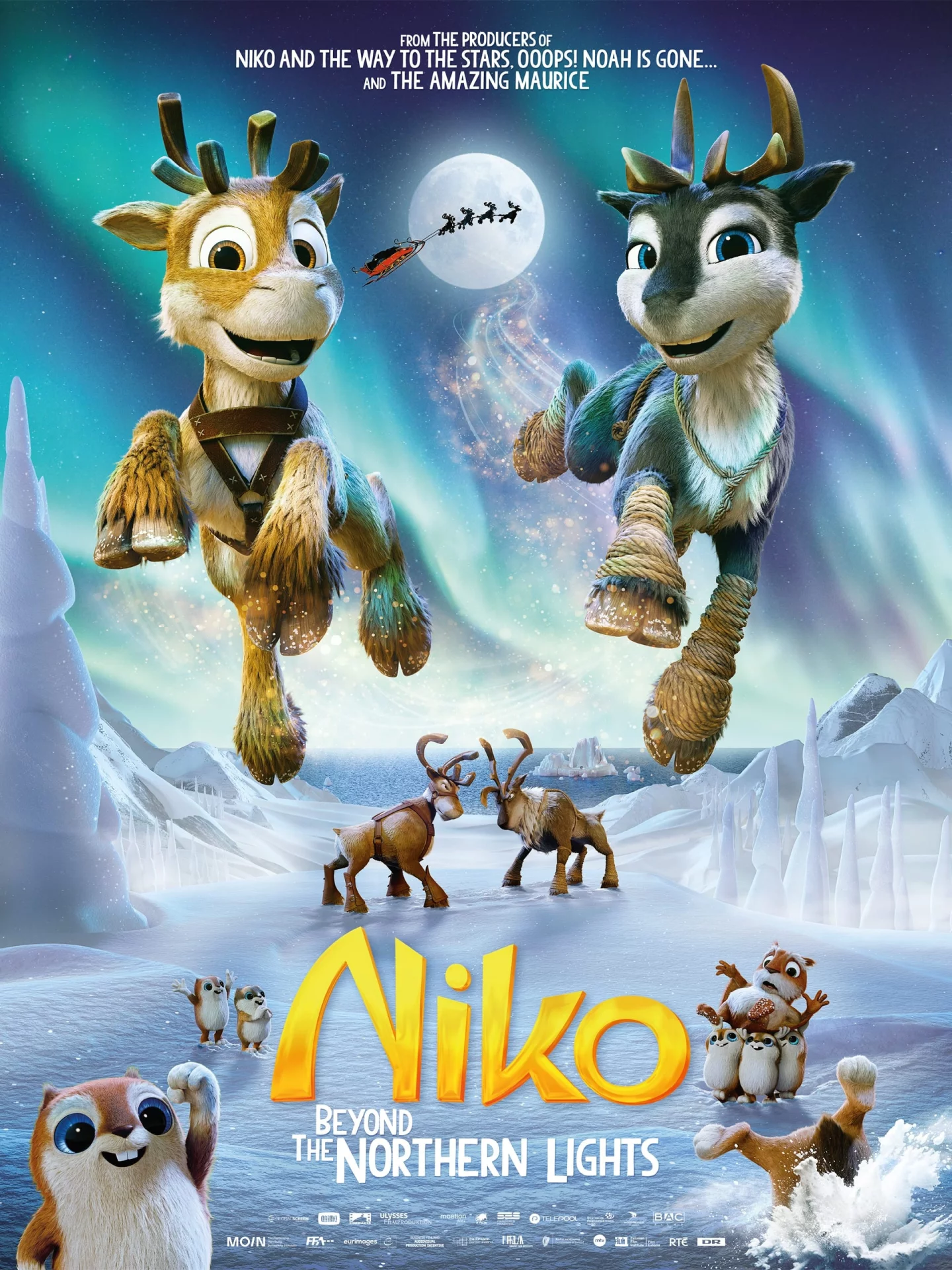 Photo 1 du film : Niko le petit renne, mission Père Noël