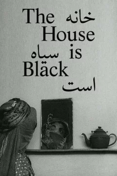 Affiche du film = La maison est noire