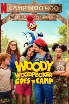 Affiche du film = Woody Woodpecker : Alerte en colo