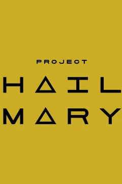 Affiche du film = Project Hail Mary