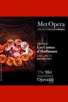 Affiche du film = Les Contes d'Hoffmann (Metropolitan Opera)