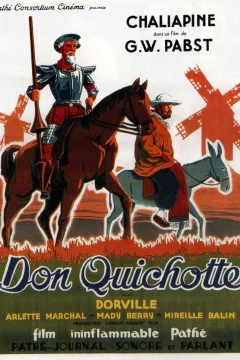 Affiche du film = Don Quichotte
