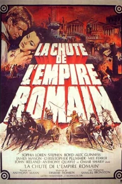 Affiche du film = La chute de l'Empire Romain