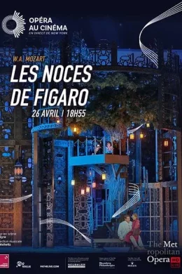 Affiche du film The Metropolitan Opera : Les Noces de Figaro