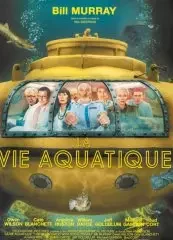 Affiche du film = La vie aquatique