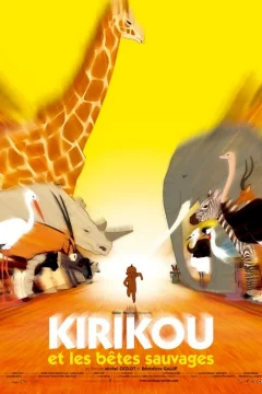 Affiche du film = Kirikou et les bêtes sauvages