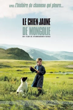 Affiche du film = Le chien jaune de Mongolie
