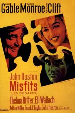 Affiche du film = The misfits