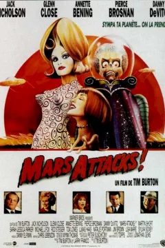 Affiche du film = Mars attacks !