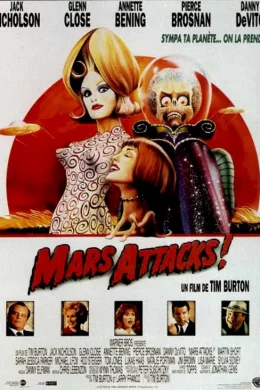 Affiche du film Mars attacks !