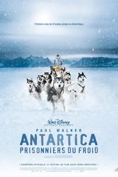 Affiche du film = Antartica, prisonniers du froid