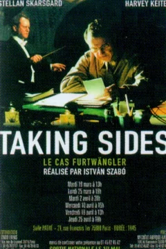 Affiche du film = Taking sides (le cas furtwangler)