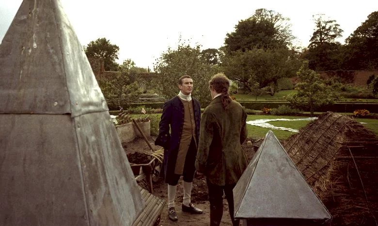 Photo du film : Tournage dans un jardin anglais