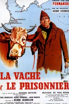 Affiche du film = La vache et le prisonnier