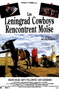 Affiche du film = Les leningrad cowboys rencontrent moïse