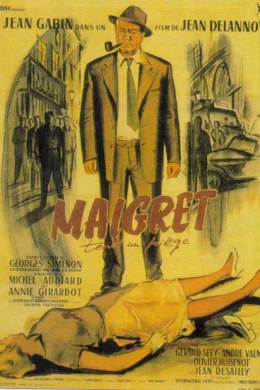 Affiche du film Maigret tend un piège
