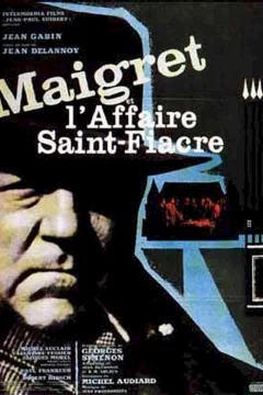 Affiche du film = Maigret et l'affaire saint fiacre