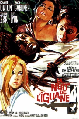 Affiche du film La Nuit de l'iguane