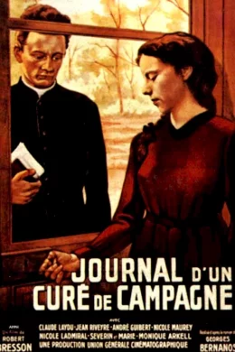 Affiche du film Le journal d'un cure de campagne