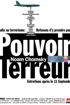 Affiche du film = Noam chomsky : pouvoir et terreur