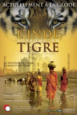 Affiche du film L'Inde, royaume du tigre