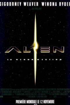 Affiche du film = Alien, La Résurrection