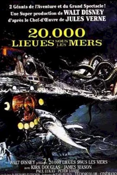 Affiche du film = Vingt mille lieues sous les mers
