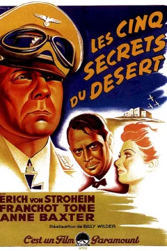 Affiche du film = Les cinq secrets du desert