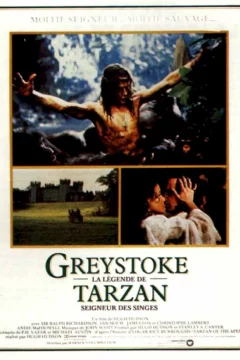 Affiche du film = Greystoke la legende de tarzan