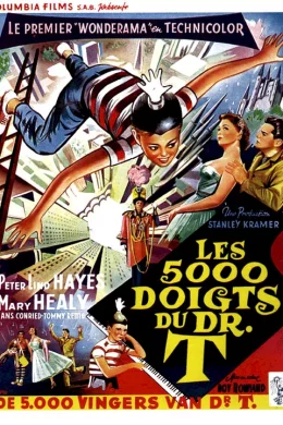 Affiche du film Les 5000 doigts du docteur t