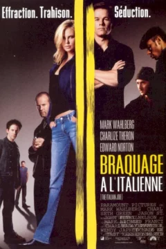 Affiche du film = Braquage a l'italienne