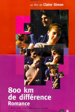 Affiche du film 800 km de difference / romance