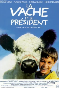 Affiche du film = La vache et le président