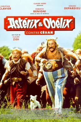 Affiche du film Astérix et Obélix contre César