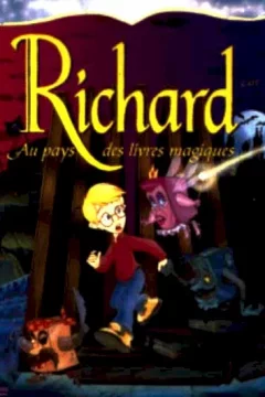 Affiche du film = Richard au pays des livres magiques