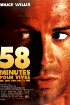 Affiche du film = 58 minutes pour vivre