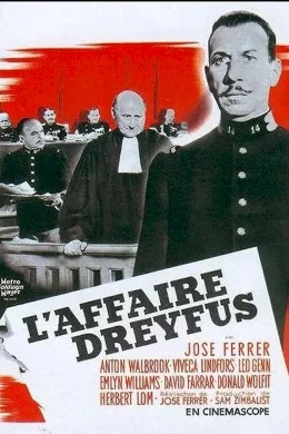Affiche du film L'affaire dreyfus