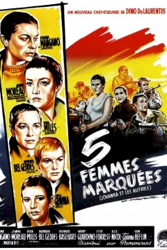 Affiche du film = Cinq femmes marquees