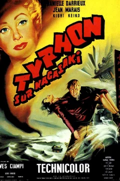Affiche du film = Typhon sur Nagasaki