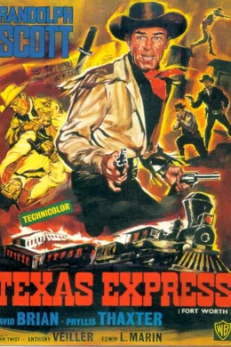 Affiche du film Texas express