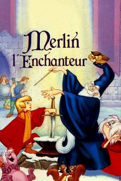 Affiche du film = Merlin l'enchanteur