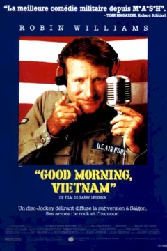 Affiche du film = Good morning vietnam