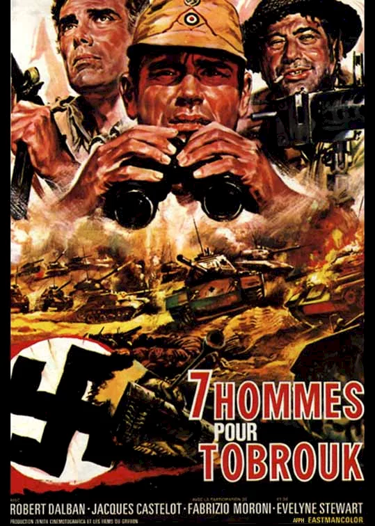 Photo 1 du film : Sept hommes pour tobrouk