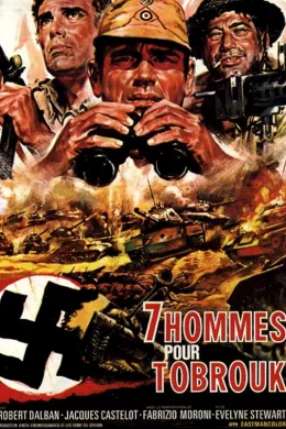 Affiche du film Sept hommes pour tobrouk