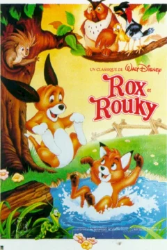 Affiche du film = Rox et Rouky