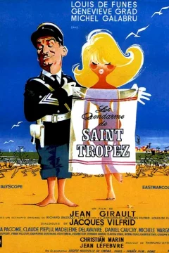 Affiche du film = Le gendarme de Saint-Tropez