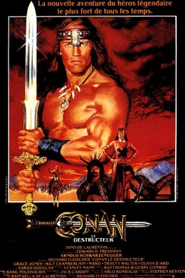 Affiche du film Conan le destructeur